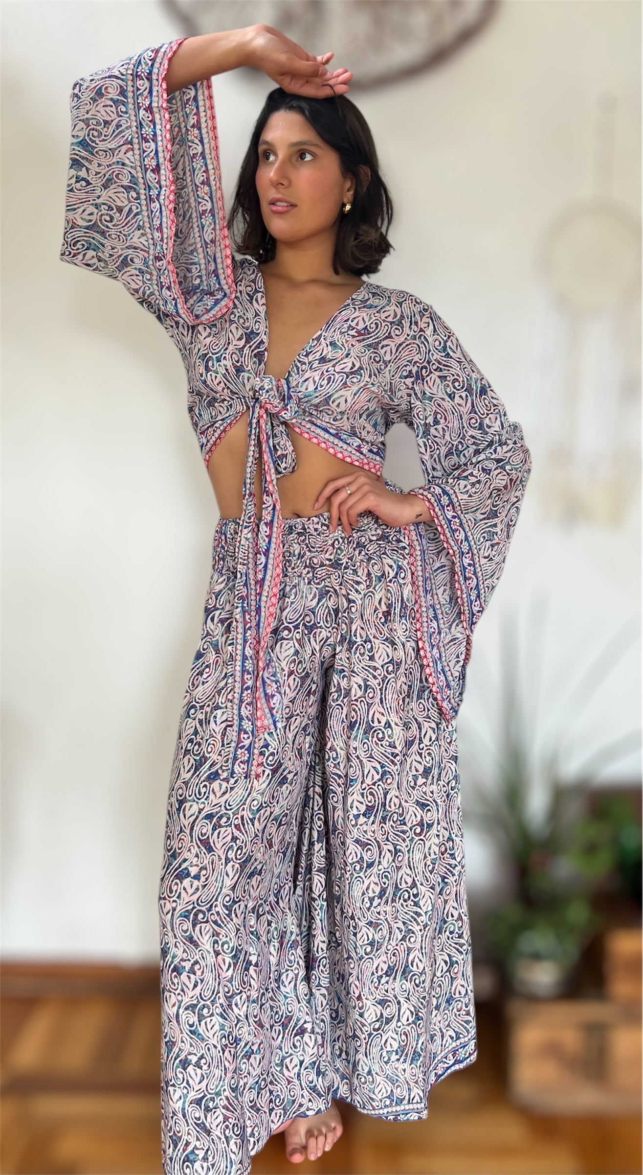 Conjunto Top & Palazzo