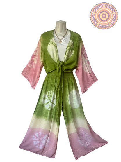 Top y Palazzo TYE DYE