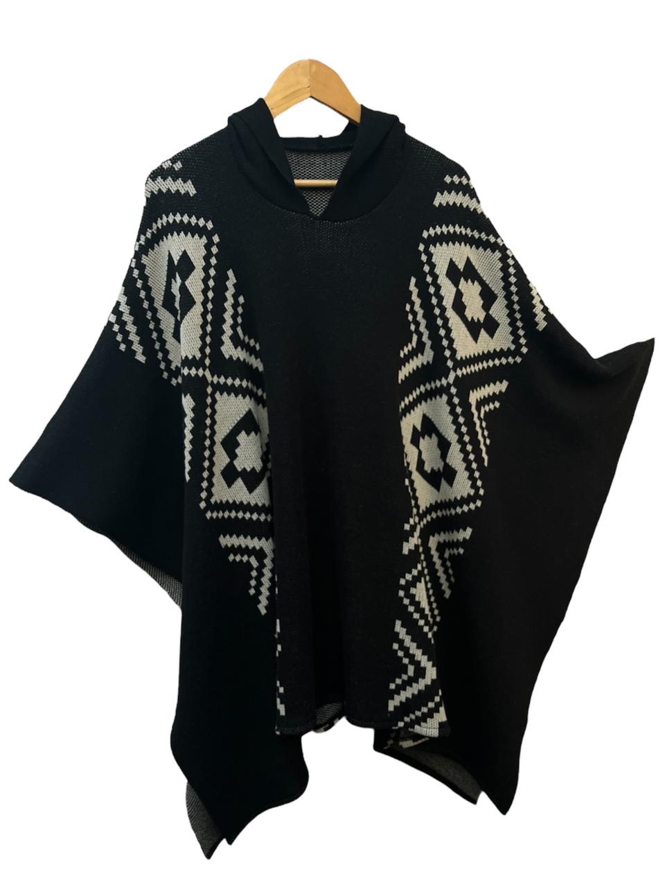 Poncho con Capcuha
